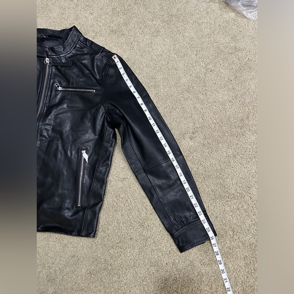 BlankNYC 100% Goatskin Leather Jacket - INTOXICATING JACKET in Black - Picture 13 of 13